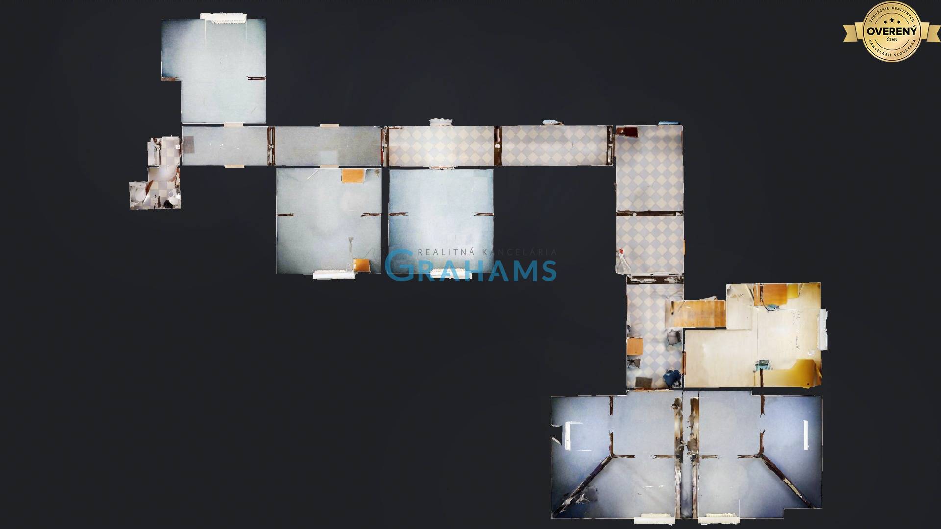 2D podorys podkrovia