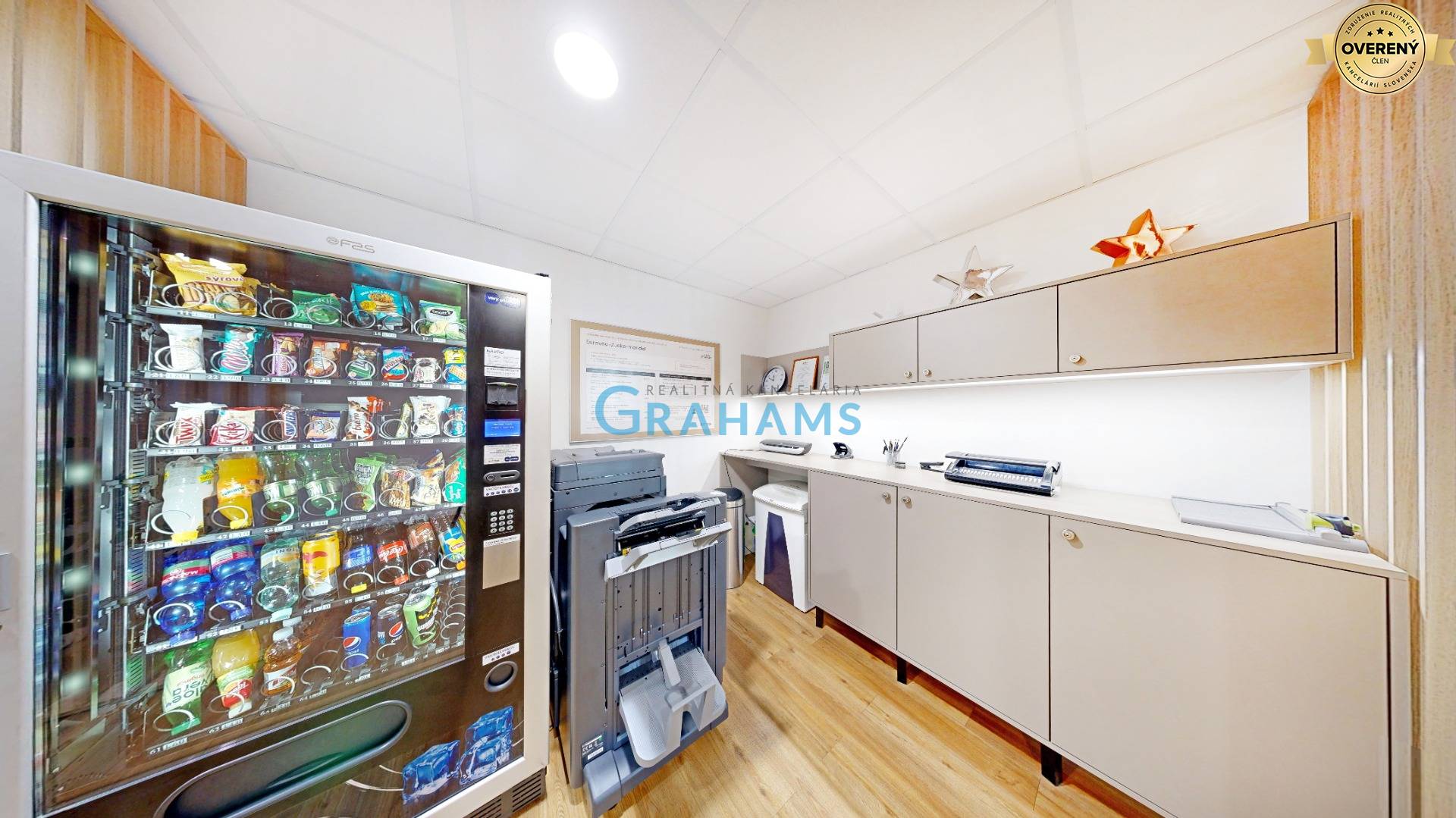 Kopírky a automat na občerstvenie