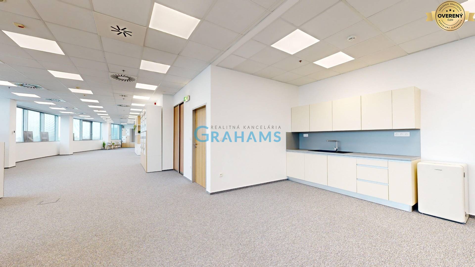 Vzorový priestor s kuchynkou