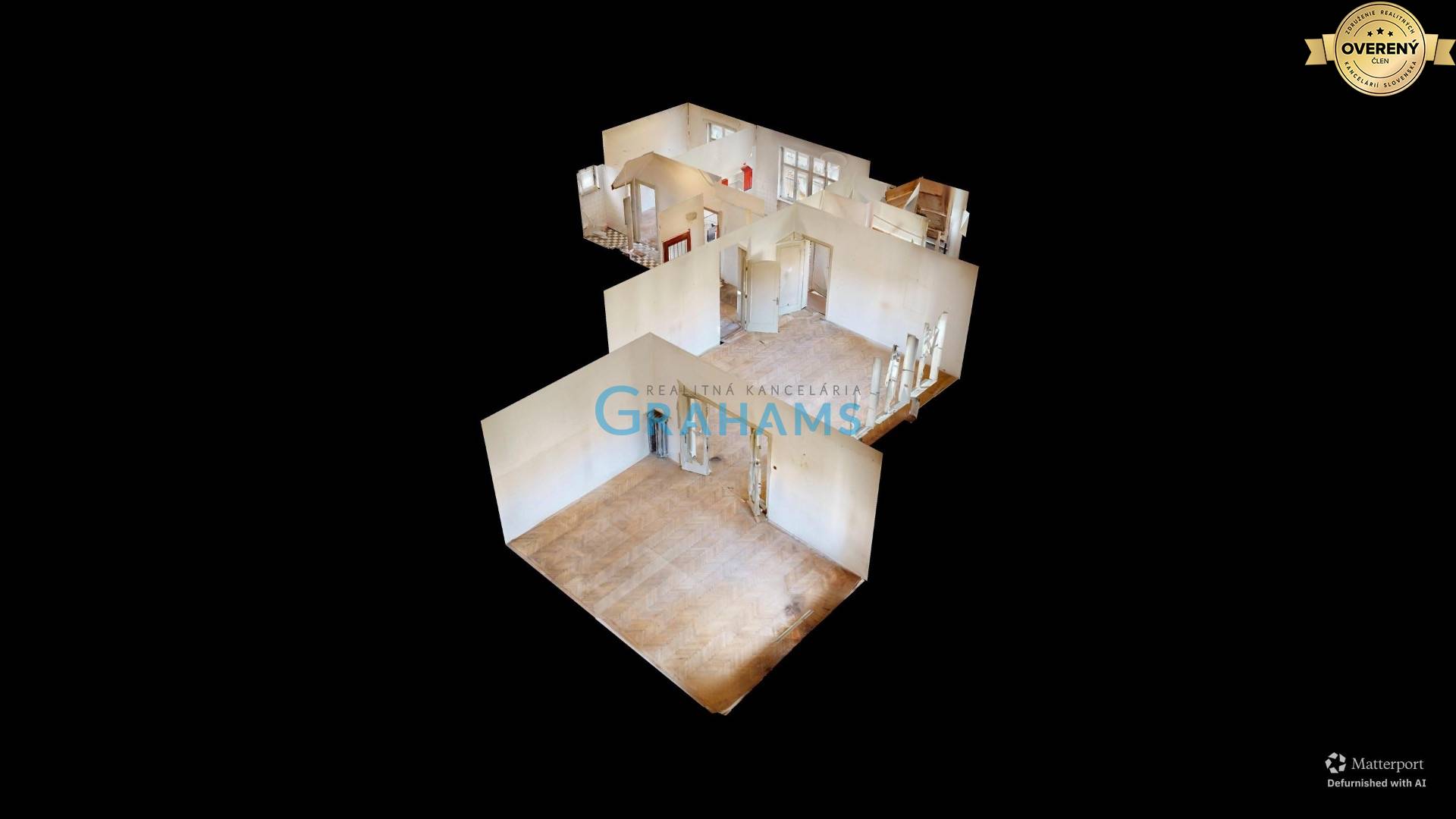 GRAHAMS, predaj 3i. starometského bytu F.Weinwurm, Palisády, Moyzesova