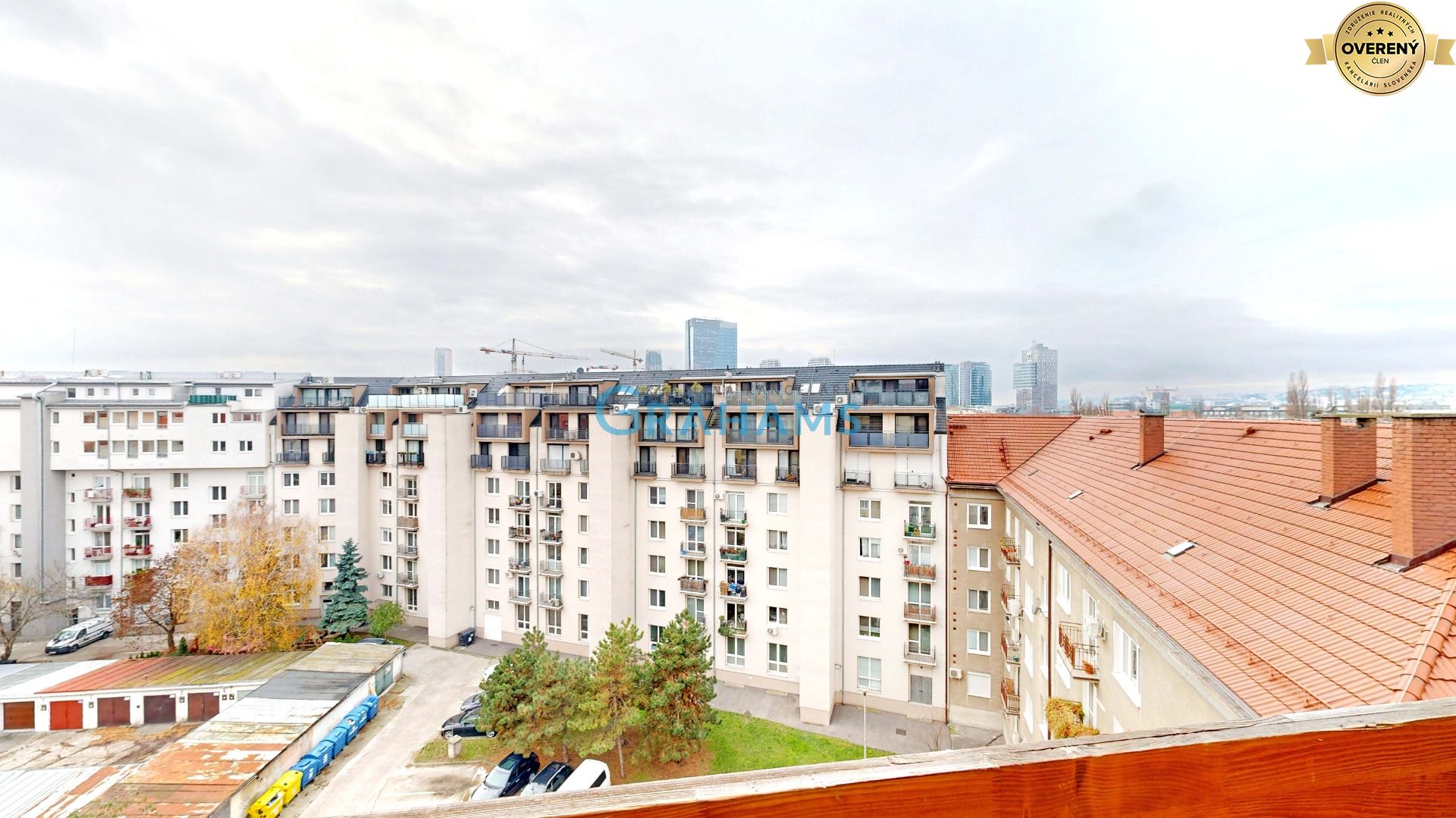 Výhľad z balkóna